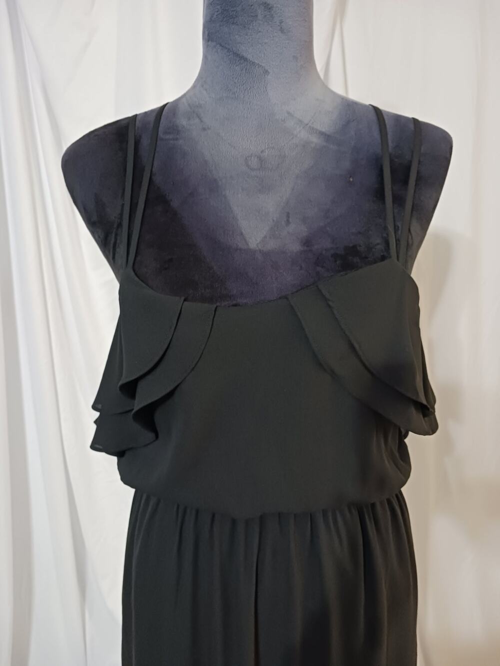 Bar lll black dress with pockets, size S